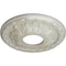 Ekena Millwork Leaf Ceiling Medallion (Fits Canopies up to 4 3/4"), 11 3/8"OD x 3 5/8"ID x 1 1/8"P, Flash Blue CM11LFFBS - alternate 2